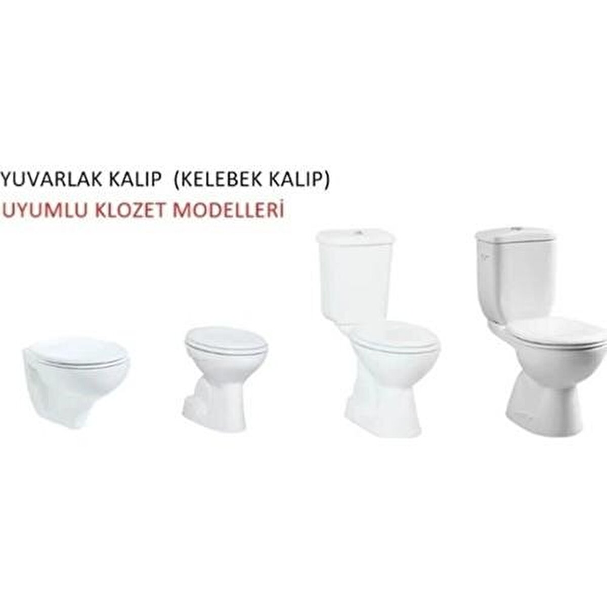 Nkp Slim Smart Thermoplast Yavaş Kapanan Klozet Kapağı 0302